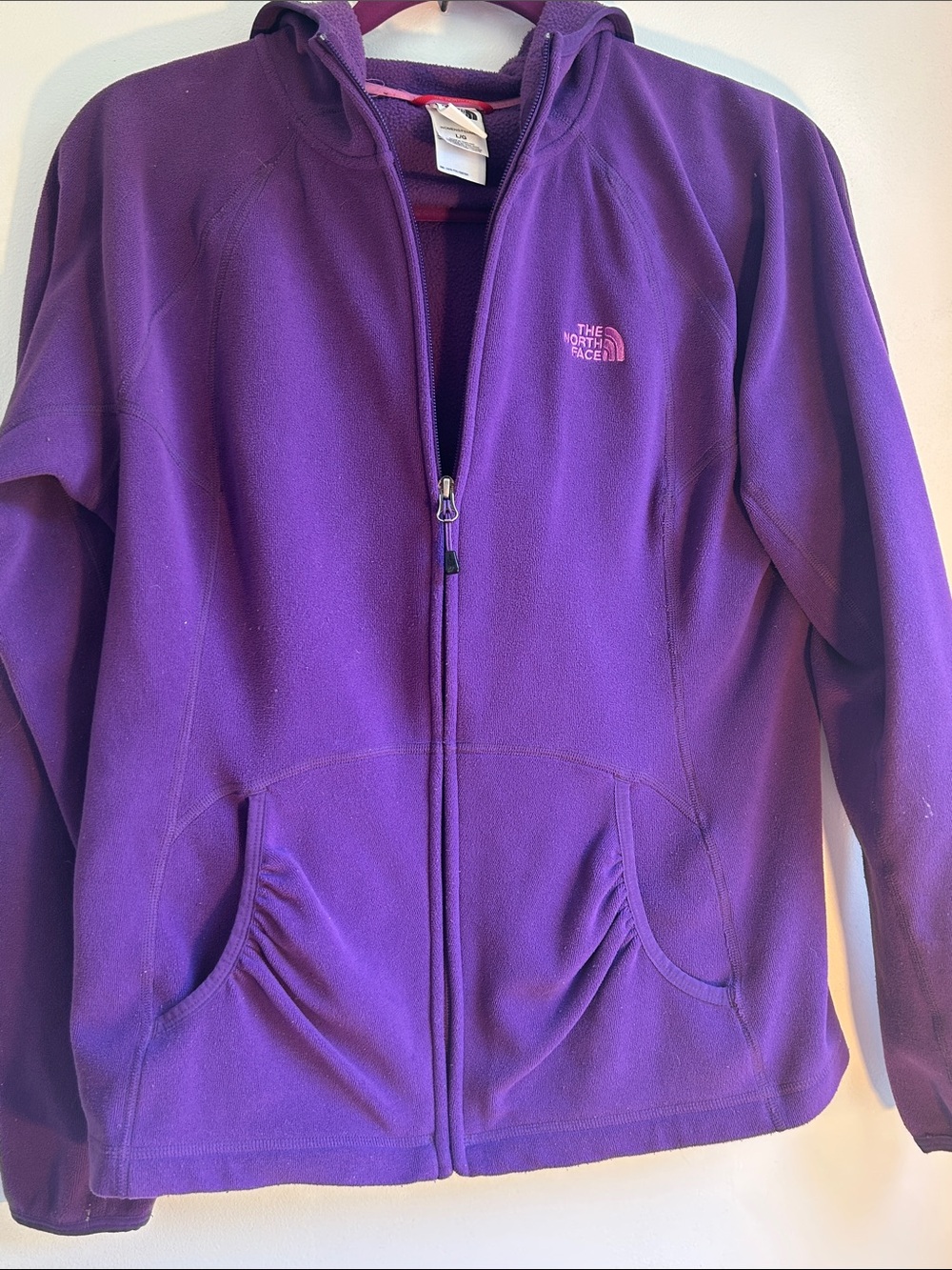 The North Face Deep Purple Full-Zip Hooded Jacket